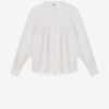 Plalia Gathered Cotton Voile Blouse Plalia Gathered Cotton Voile Blouse