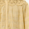 Polly Cotton and Floral Lace Blouse