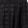 Polly Cotton and Floral Lace Blouse