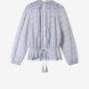 Polly Cotton and Floral Lace Blouse