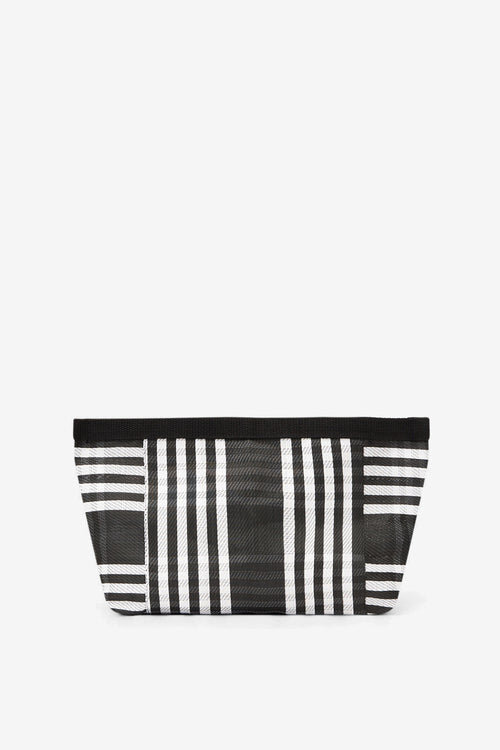 Powden Striped Nylon Clutch Bag Powden Striped Nylon Clutch Bag