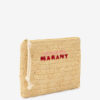 Praia Raffia Clutch Bag