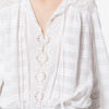 Preya Short Ruffled Cotton and Floral Lace Dress Preya Short Ruffled Cotton and Floral Lace Dress
