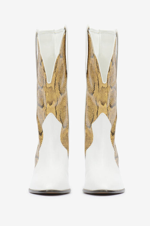 Printed Leather Ankle Boots Witney Printed Leather Ankle Boots Witney
