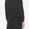 Prissa Cotton Sweatshirt with Structured Shoulders Prissa Cotton Sweatshirt with Structured Shoulders