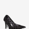 Pristy Polka Dot Tulle Pumps