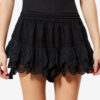 Puria Short Cotton Shorts with Embroidery