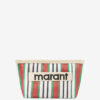 Pwoden Striped Pouch Bag Pwoden Striped Pouch Bag