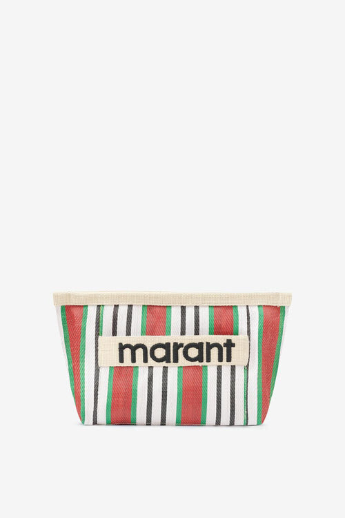 Pwoden Striped Pouch Bag Pwoden Striped Pouch Bag