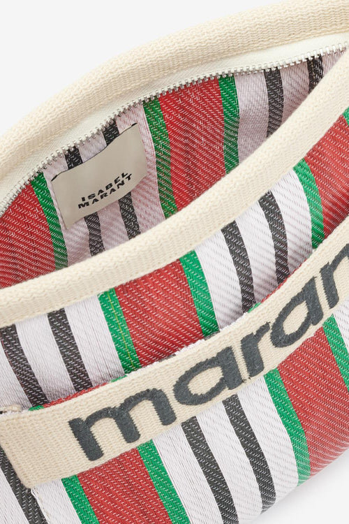 Pwoden Striped Pouch Bag Pwoden Striped Pouch Bag