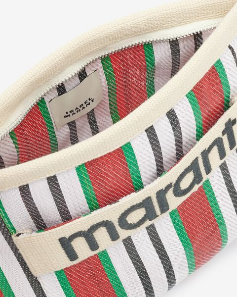 Pwoden Striped Pouch Bag Pwoden Striped Pouch Bag