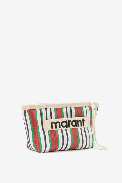 Pwoden Striped Pouch Bag Pwoden Striped Pouch Bag