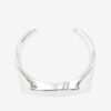 Quincy Cuff Bracelet in Silver-Finish Brass Quincy Cuff Bracelet in Silver-Finish Brass