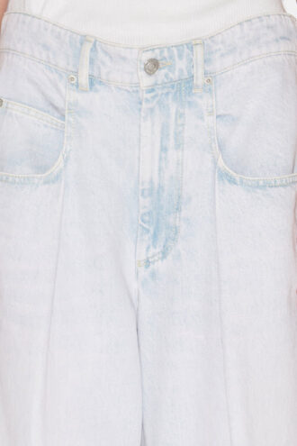 Rachelle Pleated Loose Fit Denim Jeans Rachelle Pleated Loose Fit Denim Jeans