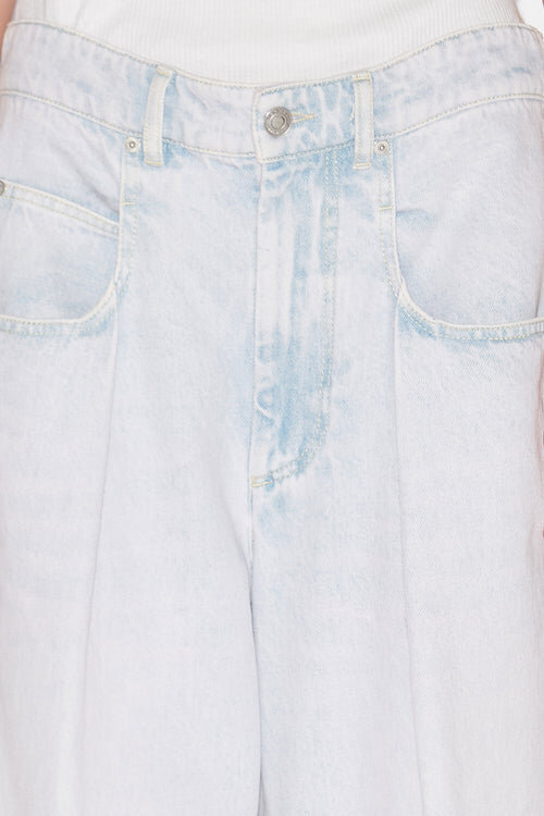 Rachelle Pleated Loose Fit Denim Jeans Rachelle Pleated Loose Fit Denim Jeans