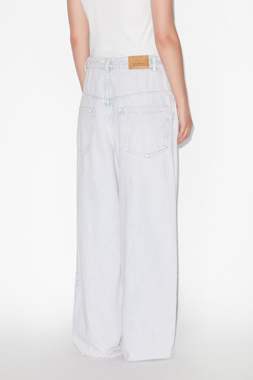 Rachelle Pleated Loose Fit Denim Jeans Rachelle Pleated Loose Fit Denim Jeans