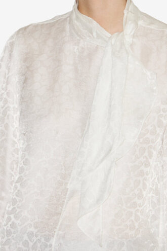 Raphaella Silk Jacquard Blouse Raphaella Silk Jacquard Blouse