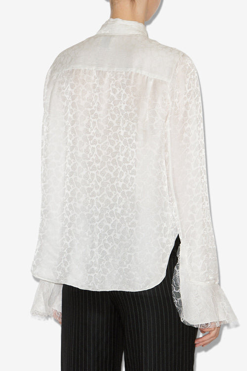 Raphaella Silk Jacquard Blouse Raphaella Silk Jacquard Blouse