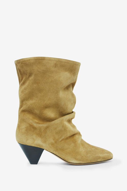 Reachi Suede Calfskin Ankle Boots Reachi Suede Calfskin Ankle Boots