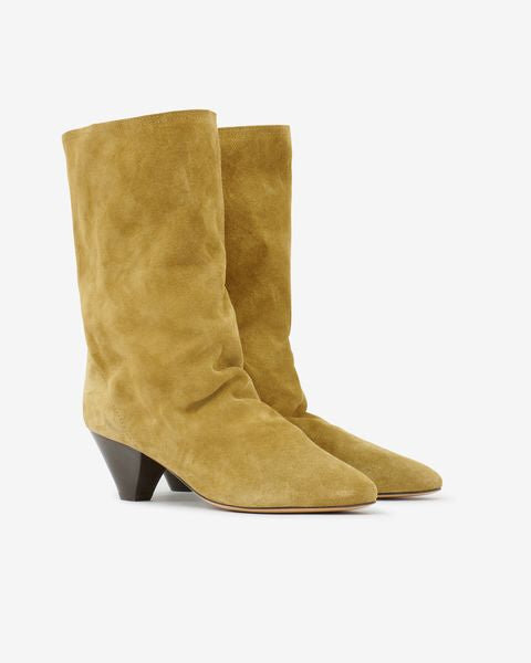 Reachi Suede Calfskin Ankle Boots Reachi Suede Calfskin Ankle Boots