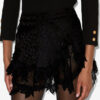 Reana Short Silk Lace Skirt Reana Short Silk Lace Skirt