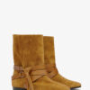 Rejen Flat Suede Leather Boots Rejen Flat Suede Leather Boots