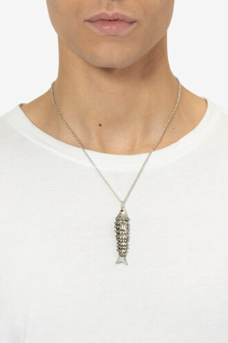 River Man Fish Necklace