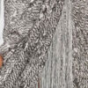 Roany Draped Skirt in Fringed Burnout Velvet Roany Draped Skirt in Fringed Burnout Velvet