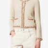 Rochelle Merinos Wool Tweed Cardigan Rochelle Merinos Wool Tweed Cardigan