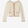 Rochelle Merinos Wool Tweed Cardigan Rochelle Merinos Wool Tweed Cardigan