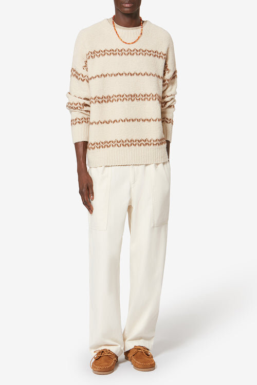 Romain Mottled Wool Sweater Romain Mottled Wool Sweater