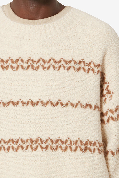 Romain Mottled Wool Sweater Romain Mottled Wool Sweater