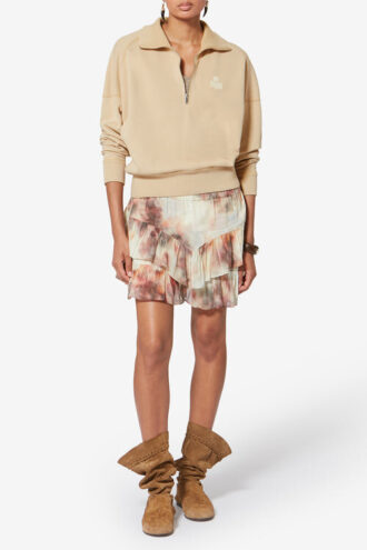 Ross Cotton Stand-Up Collar Sweatshirt Ross Cotton Stand-Up Collar Sweatshirt