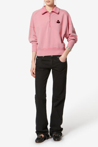 Ross Cotton Stand-Up Collar Sweatshirt Ross Cotton Stand-Up Collar Sweatshirt