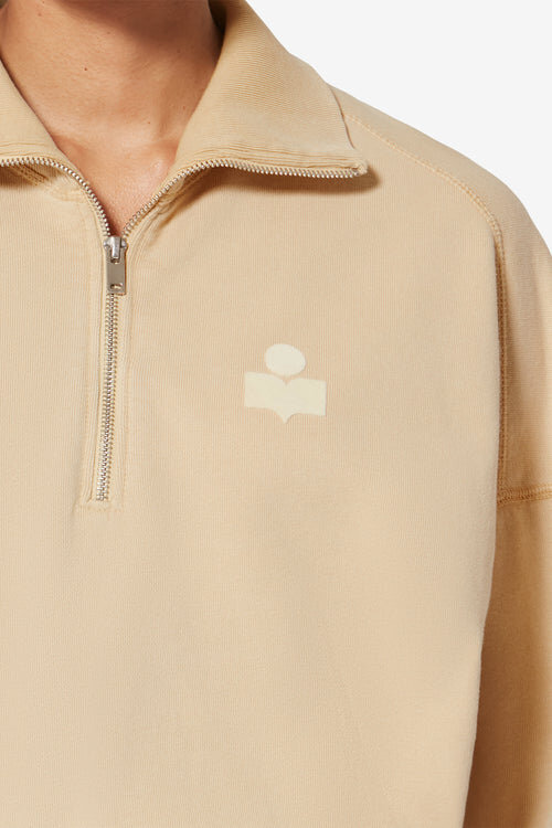 Ross Cotton Stand-Up Collar Sweatshirt Ross Cotton Stand-Up Collar Sweatshirt