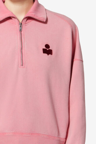 Ross Cotton Stand-Up Collar Sweatshirt Ross Cotton Stand-Up Collar Sweatshirt