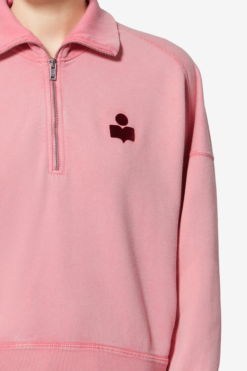Ross Cotton Stand-Up Collar Sweatshirt Ross Cotton Stand-Up Collar Sweatshirt