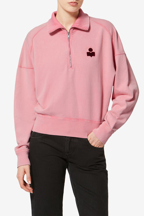 Ross Cotton Stand-Up Collar Sweatshirt Ross Cotton Stand-Up Collar Sweatshirt