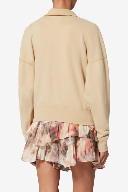 Ross Cotton Stand-Up Collar Sweatshirt Ross Cotton Stand-Up Collar Sweatshirt