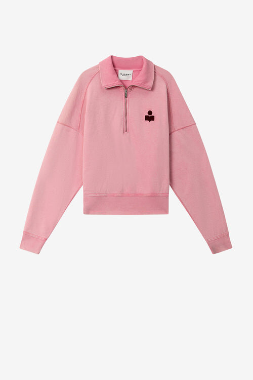 Ross Cotton Stand-Up Collar Sweatshirt Ross Cotton Stand-Up Collar Sweatshirt