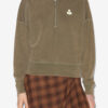 Ross Cotton Zip-Up Collar Sweatshirt Ross Cotton Zip-Up Collar Sweatshirt