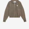 Ross Cotton Zip-Up Collar Sweatshirt Ross Cotton Zip-Up Collar Sweatshirt
