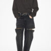 Ross Short Cotton Stand-Up Collar Sweatshirt Ross Short Cotton Stand-Up Collar Sweatshirt
