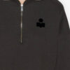 Ross Short Cotton Stand-Up Collar Sweatshirt Ross Short Cotton Stand-Up Collar Sweatshirt