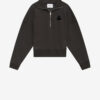 Ross Short Cotton Stand-Up Collar Sweatshirt Ross Short Cotton Stand-Up Collar Sweatshirt