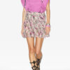 Roumi Gathered Printed Silk Skirt Roumi Gathered Printed Silk Skirt