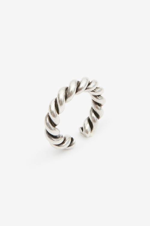 Roy Braided Brass Ring Roy Braided Brass Ring