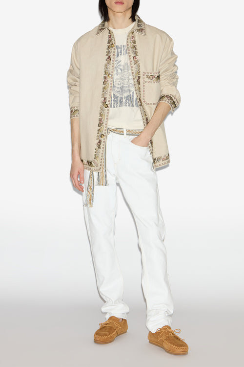 Rudy Embroidered Cotton Overshirt Rudy Embroidered Cotton Overshirt