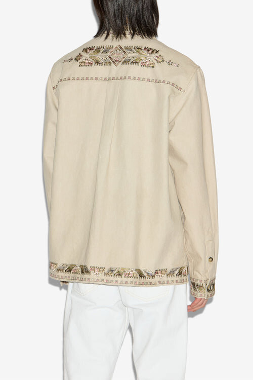Rudy Embroidered Cotton Overshirt Rudy Embroidered Cotton Overshirt