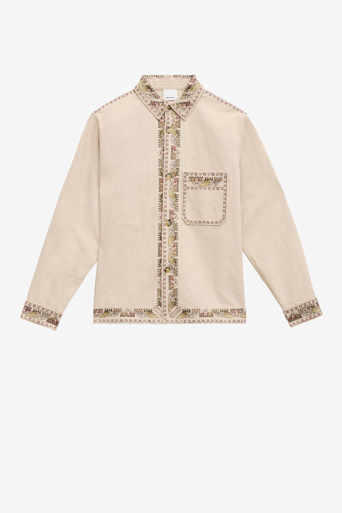Rudy Embroidered Cotton Overshirt Rudy Embroidered Cotton Overshirt